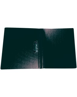 Carpeta liderpapel miniclip lateral folio plastico negro