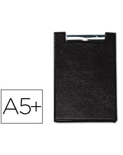 Carpeta saro plastico con pinza cuarto color negro