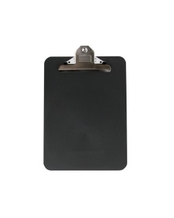Portanotas q-connect polipropileno negro din a4 4 mm
