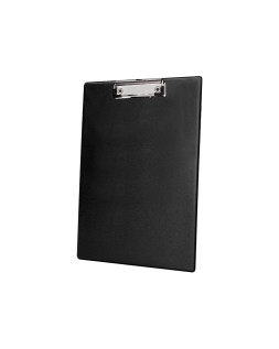 Portanotas q-connect plastico 50% reciclado din a4 negro grosor 2,1 mm