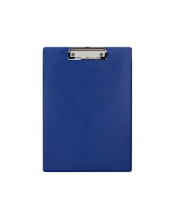 Portanotas q-connect plastico 50% reciclado din a4 azul grosor 2,1 mm