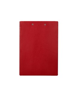 Portanotas q-connect plastico 50% reciclado din a4 rojo grosor 2,1 mm