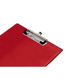 Portanotas q-connect plastico 50% reciclado din a4 rojo grosor 2,1 mm