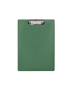 Portanotas q-connect plastico 50% reciclado din a4 verde oliva grosor 2,1 mm