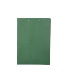 Portanotas q-connect plastico 50% reciclado din a4 verde oliva grosor 2,1 mm