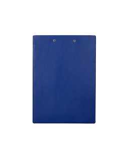 Carpeta q-connect miniclip superior din a4 plastico 50% reciclado azul grosor 2,1 mm