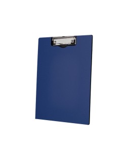 Carpeta q-connect miniclip superior din a4 plastico 50% reciclado azul grosor 2,1 mm