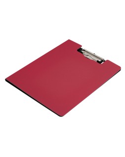 Carpeta q-connect miniclip superior din a4 plastico 50% reciclado rojo grosor 2,1 mm
