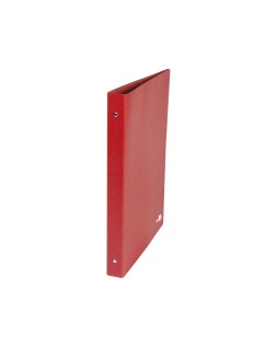 Carpeta de 2 anillas 25mm mixtas liderpapel folio carton cuero