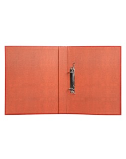 Carpeta de 2 anillas 25mm mixtas liderpapel folio carton cuero forrado compresor plastico