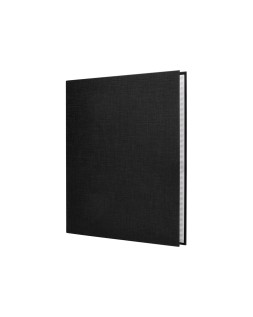 Carpeta de 4 anillas 25mm mixtas liderpapel folio carton forrado paper coat negra