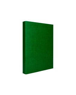 Carpeta de 4 anillas 25mm mixtas liderpapel folio cartonforrado paper coat verde