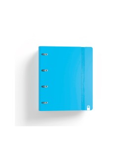 Carpeta 4 anillas de 35 mm carchivo din a4 polipropileno con recambio soft foam style