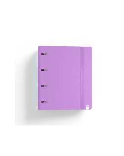 Carpeta 4 anillas de 35 mm carchivo din a4 polipropileno con recambio soft foam style