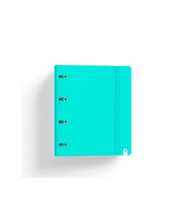 Carpeta 4 anillas de 35 mm carchivo din a4 polipropileno con recambio soft foam style