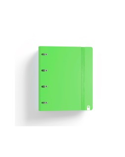 Carpeta 4 anillas de 35 mm carchivo din a4 polipropileno con recambio soft foam style