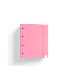 Carpeta 4 anillas de 35 mm carchivo din a4 polipropileno con recambio soft foam style