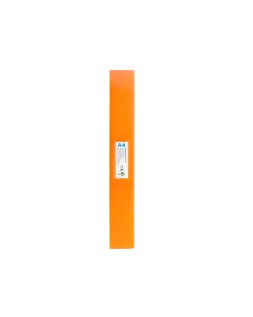 Carpeta liderpapel 4 anillas 25 mm mixtas polipropileno din a4 naranja fluor opaco