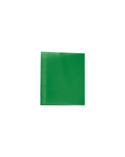 Carpeta liderpapel 4 anillas 25 mm mixtas 43433 polipropileno din a4 verde translucido