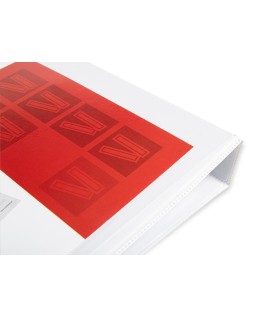 Carpeta canguro 2 anillas mixtas 16mm liderpapel a4 plastico color blanco
