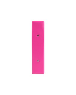 Carpeta de 2 anillas 40 mm redondas liderpapel a5 carton forrado pvc fucsia