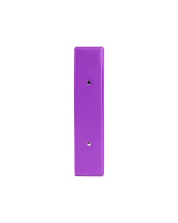 Carpeta de 2 anillas 40 mm redondas liderpapel a5 carton forrado pvc violeta