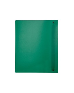 Carpeta liderpapel 4 anillas mixtas 40 mm polipropileno din a4 verde translucido