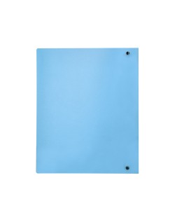 Carpeta liderpapel 4 anillas mixtas 40 mm polipropileno din a4 celeste opaco