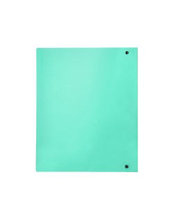 Carpeta liderpapel 4 anillas mixtas 40 mm polipropileno din a4 verde manzana opaco