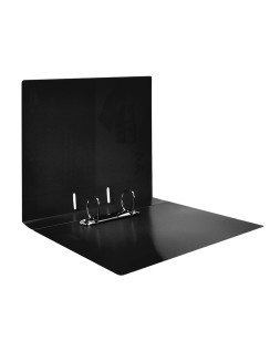 Carpeta liderpapel canguro 2 anillas 40 mm mixtas polipropileno din a4 negro opaco