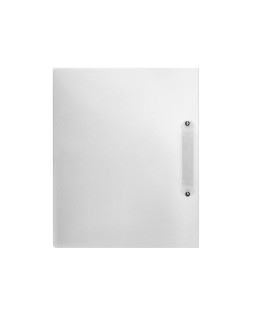 Carpeta liderpapel canguro 2 anillas 40 mm mixtas polipropileno din a4 transparente