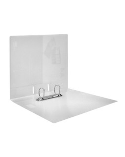Carpeta liderpapel canguro 2 anillas 40 mm mixtas polipropileno din a4 transparente