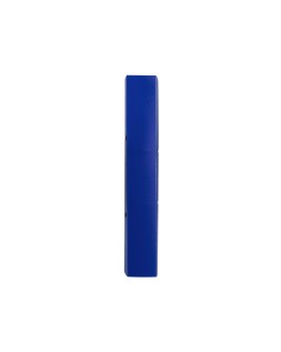 Carpeta liderpapel canguro 2 anillas 40 mm mixtas polipropileno din a4 azul translucido