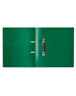 Carpeta liderpapel canguro 2 anillas 40 mm mixtas polipropileno din a4 verde translucido
