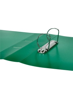 Carpeta liderpapel canguro 2 anillas 40 mm mixtas polipropileno din a4 verde translucido