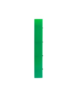Carpeta con recambio liderpapel a4 cuadro 5mm 100 hojas 80g polipropileno 4 anillas 40mm verde translucido