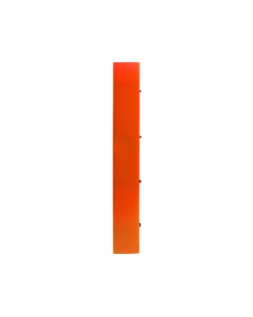 Carpeta con recambio liderpapel a4 cuadro 5mm 100 hojas 80g polipropileno 4 anillas 40mm naranja fluor
