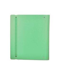 Carpeta 4 anillas de 35 mm mixtas antartik a4 foam color verde matcha