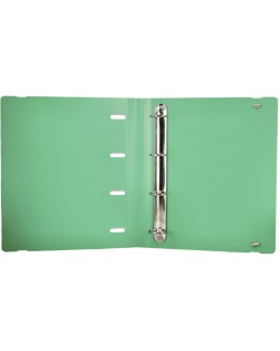 Carpeta 4 anillas de 35 mm mixtas antartik a4 foam color verde matcha