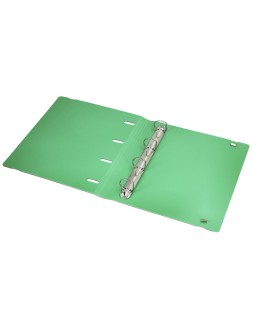 Carpeta 4 anillas de 35 mm mixtas antartik a4 foam color verde matcha