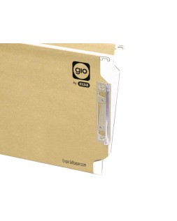 Carpeta colgante gio folio 50200 visor lateral 365x275x355 mm