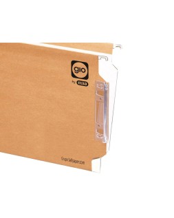 Carpeta colgante gio din a4 visor lateral tamaño 330x275x345 mm