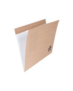 Carpeta colgante liderpapel folio kraft