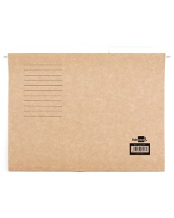 Carpeta colgante liderpapel a4 kraft