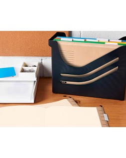 Carpeta colgante liderpapel folio prolongado kraft