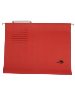 Carpeta colgante liderpapel a4 color rojo