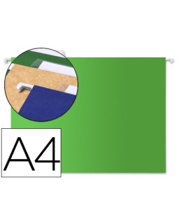 Carpeta colgante liderpapel a4 verde