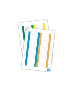 Tira de papel para visores pack de 250 etiquetas