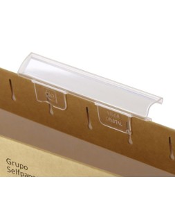 Visor de cristal gio corto cristal transparente 8,5x1,5 cm
