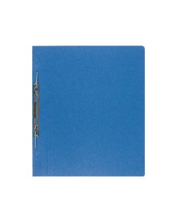 Carpeta gusanillo liderpapel folio carton azul